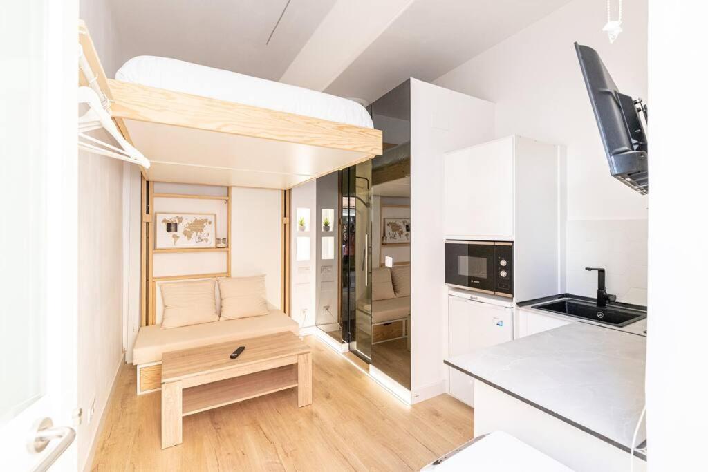 Coqueto Apartamento Cerca Bravo Murillo Wifi Madrid Bagian luar foto
